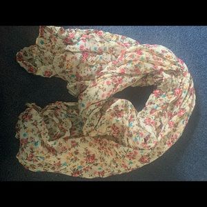 Beautiful floral scarf